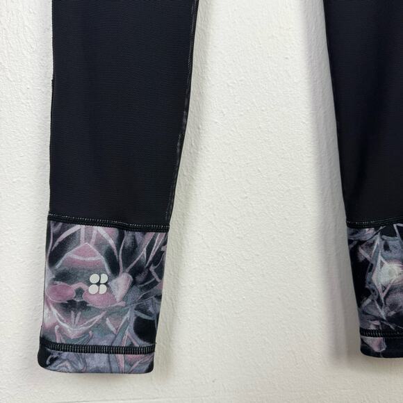 Sweaty Betty | XXS Reversible Mesh Panel Yoga Leggings - Picture 6 of 8